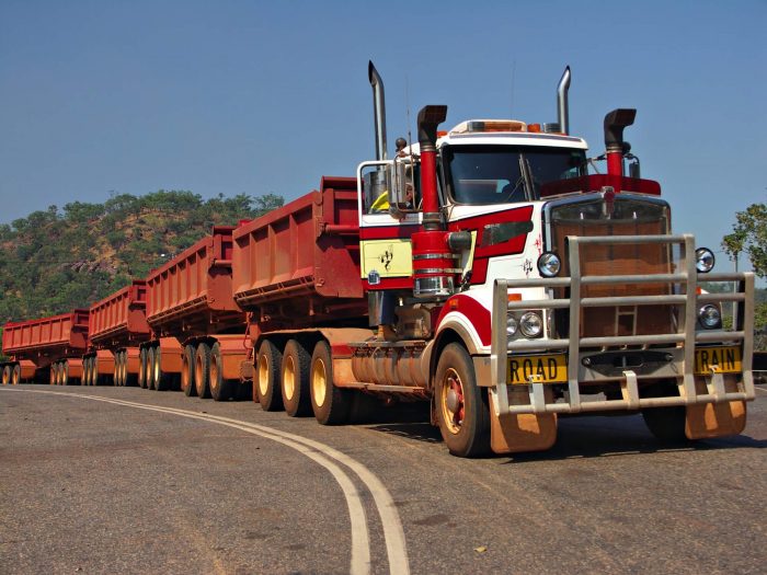 Road train in NSW